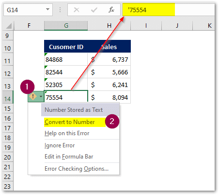 Numbers with single quote