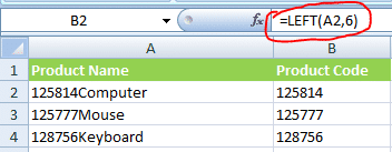  Excel_text_formulas_Example#5