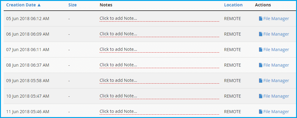 fastcomet backup